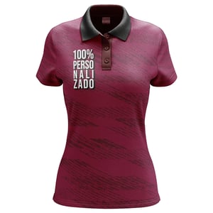 3D CAMISA BABYLOOK POLO MALHA DRY 3D COM PROTEÇÃO UV CAMISA GOLA V E PUNHO    