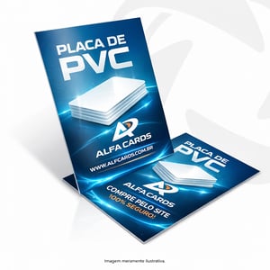 Placa de PVC Adesivado Polietileno    Corte Reto 