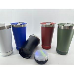 Copo Térmico 280ml 18907 Aço inoxidavel e Plastico 11 cm x 8,5 cm Impressão 1 cor, Impressão 2 cores, Impressão 3 cores, Impressão 4 cores  Medidas aproximadas para gravação (CxL):  5 cm x 3 cm 