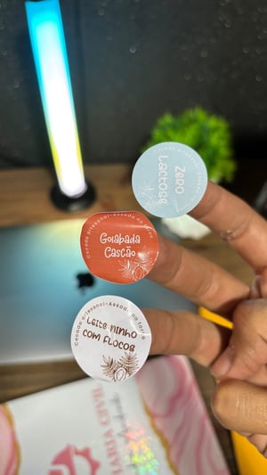 Adesivo Vinil Branco  4x0 Brilho Com Recorte 