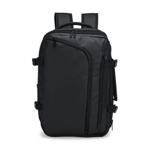Mochila Expansível PU 28L 05617 nylon com uma camada de PU impermeáve 44 cm x 30 cm Impressão 1 cor, Impressão 2 cores, Impressão 3 cores, Impressão 4 cores  Medidas aproximadas para gravação (CxL): 38 cm x 18 cm 