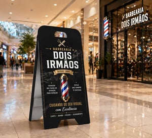 CAVALETE PS 2MM 53 X 98CM