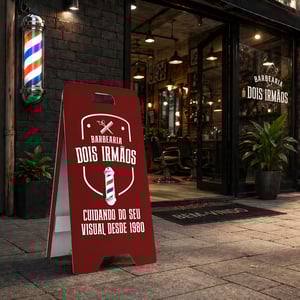 CAVALETE PS 2MM 53 X 98CM