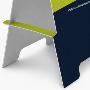 CAVALETE PLASTIONDA 3MM 61 x 97,4cm