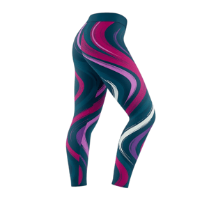 Calça Legging Personalizada Tecido Supreme 435x980mm 4x0 (colorido na frente e sem impressão no verso) Impressão Ultra HD Sublimática Embalagem individual - Costura 