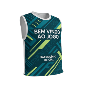 Colete de Futebol Tecido Dry Fit     