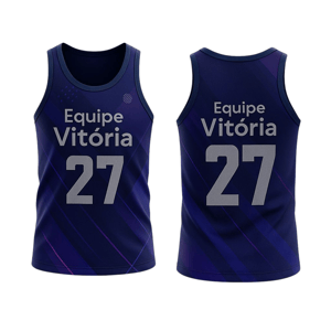 Regata Personalizada Feminina Tecido Dry Fit     