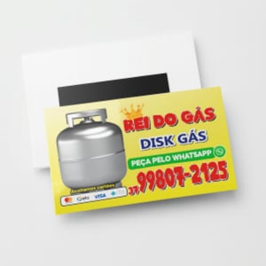 Imã de Geladeira com Imã Parcial 9x5