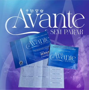 Envelope e Pedido de Oração PROJETO DE VIDA 2026 Fotográfico Glossy 115gr 18X22X6 4x0 Brilho Corte reto, dobra e colagem 50 Envelopes e 50 Pedidos de Oração