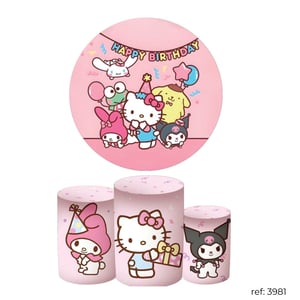 Turma Sanrio - Kit Festa