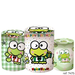 Turma Sanrio - Trio de Capas de Cilindros