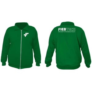 Blusa de moletom com zíper - Uniforme FIEB