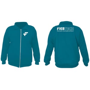 Blusa de moletom com zíper - Uniforme FIEB
