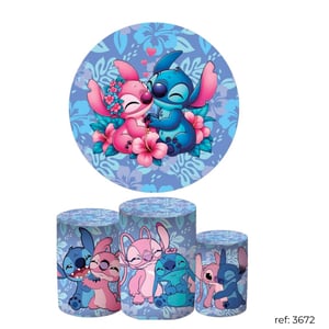 Stitch e Angel - Kit Festa