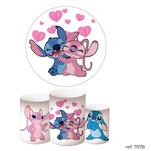 Stitch e Angel - Kit Festa
