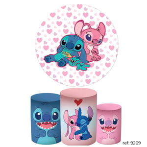Stitch e Angel - Kit Festa