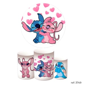 Stitch e Angel - Kit Festa