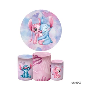 Stitch e Angel - Kit Festa