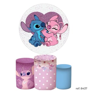 Stitch e Angel - Kit Festa