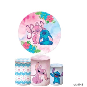 Stitch e Angel - Kit Festa