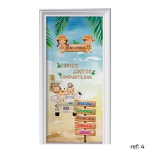 Volta às Aulas - Capa de Porta