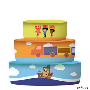 3 Palavrinhas - Bolo Fake (trio de capas)