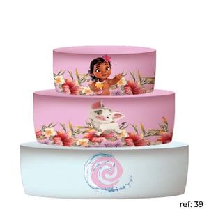 Disney variados - Bolo Fake