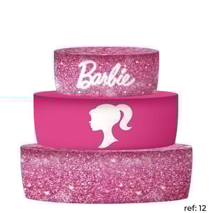 Barbie - Bolo Fake (trio de capas)