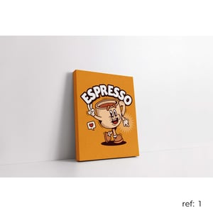Quadro Cafés- Vertical