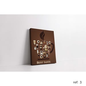 Quadro Cafés- Vertical