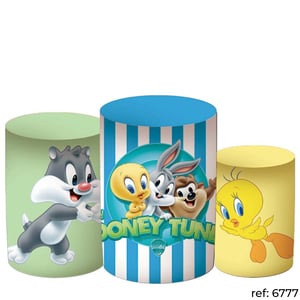 Looney Tunes - Trio de Capas de Cilindros