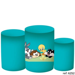 Looney Tunes - Trio de Capas de Cilindros