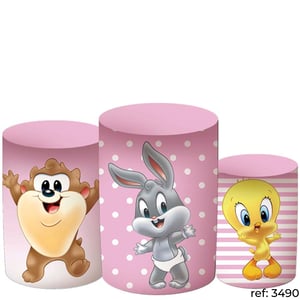 Looney Tunes - Trio de Capas de Cilindros