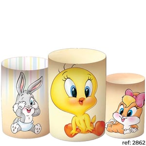 Looney Tunes - Trio de Capas de Cilindros