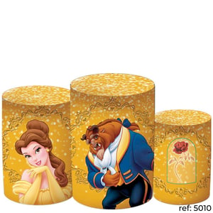 Princesas - Trio de Capas de Cilindros