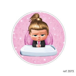 Poderoso Chefinho - Capa de Painel Redondo