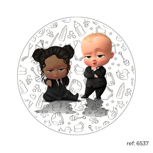 Poderoso Chefinho - Capa de Painel Redondo