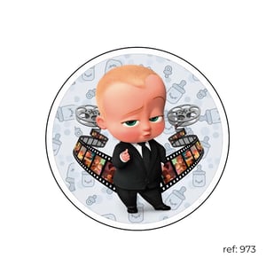 Poderoso Chefinho - Capa de Painel Redondo