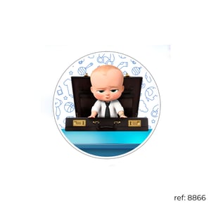 Poderoso Chefinho - Capa de Painel Redondo