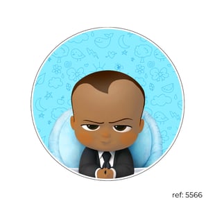 Poderoso Chefinho - Capa de Painel Redondo