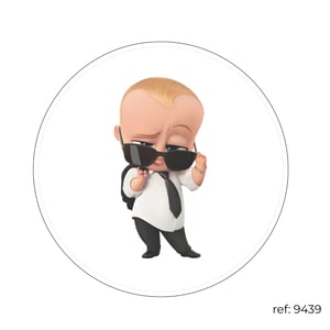 Poderoso Chefinho - Capa de Painel Redondo