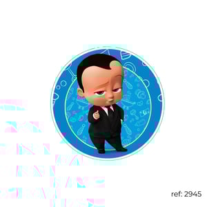 Poderoso Chefinho - Capa de Painel Redondo