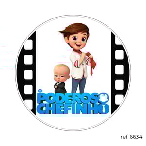 Poderoso Chefinho - Capa de Painel Redondo