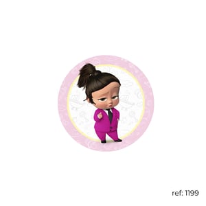 Poderoso Chefinho - Capa de Painel Redondo