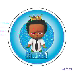 Poderoso Chefinho - Capa de Painel Redondo