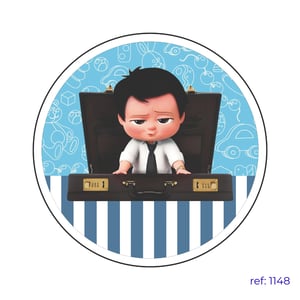 Poderoso Chefinho - Capa de Painel Redondo