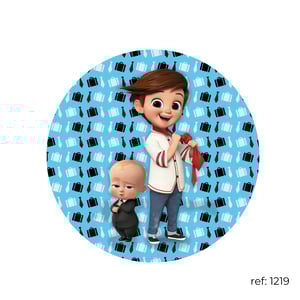 Poderoso Chefinho - Capa de Painel Redondo