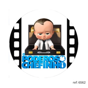 Poderoso Chefinho - Capa de Painel Redondo