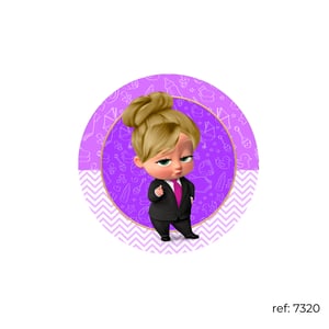 Poderoso Chefinho - Capa de Painel Redondo