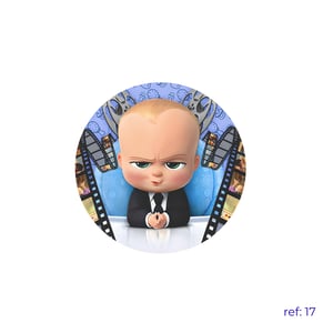 Poderoso Chefinho - Capa de Painel Redondo